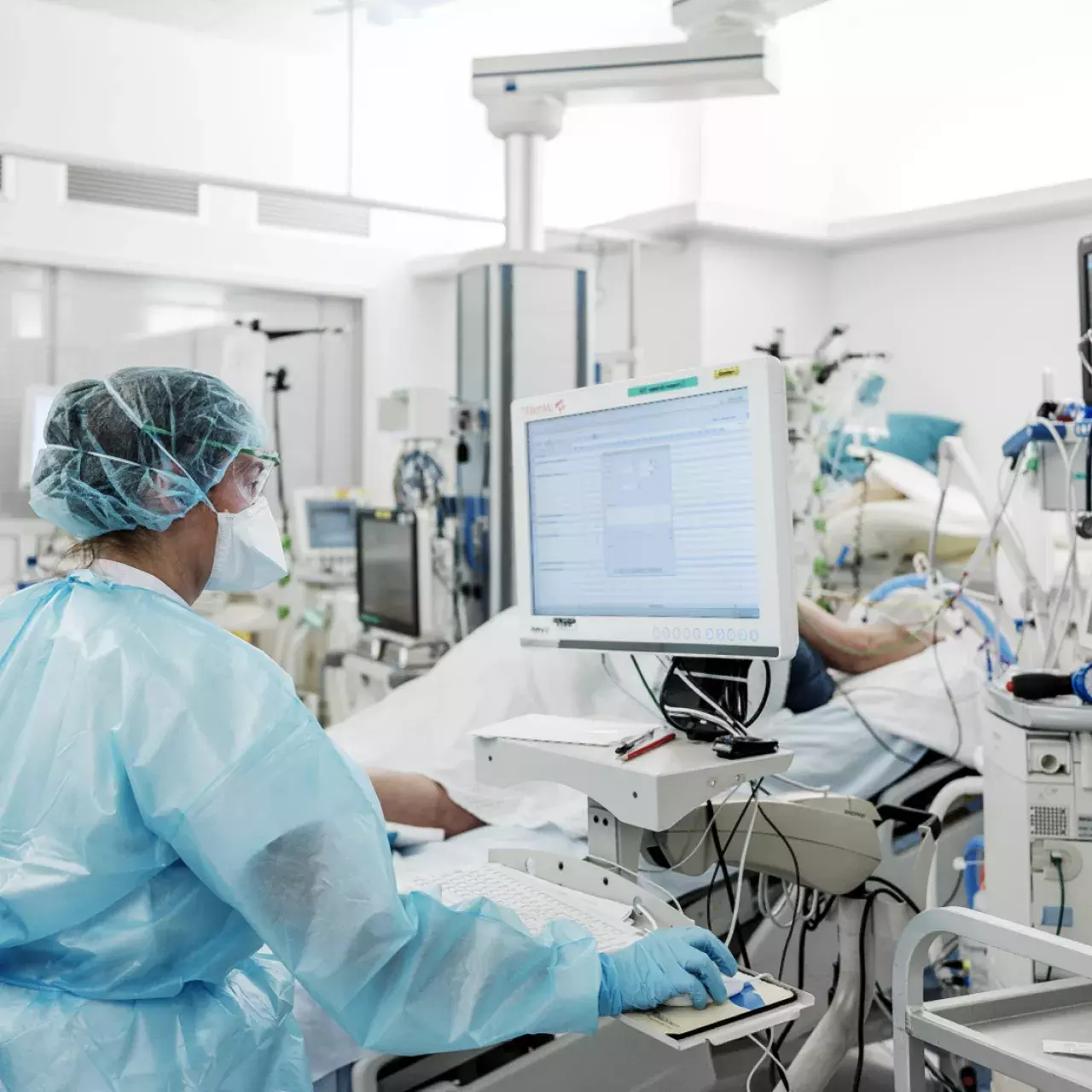 Covid aux soins intensifs