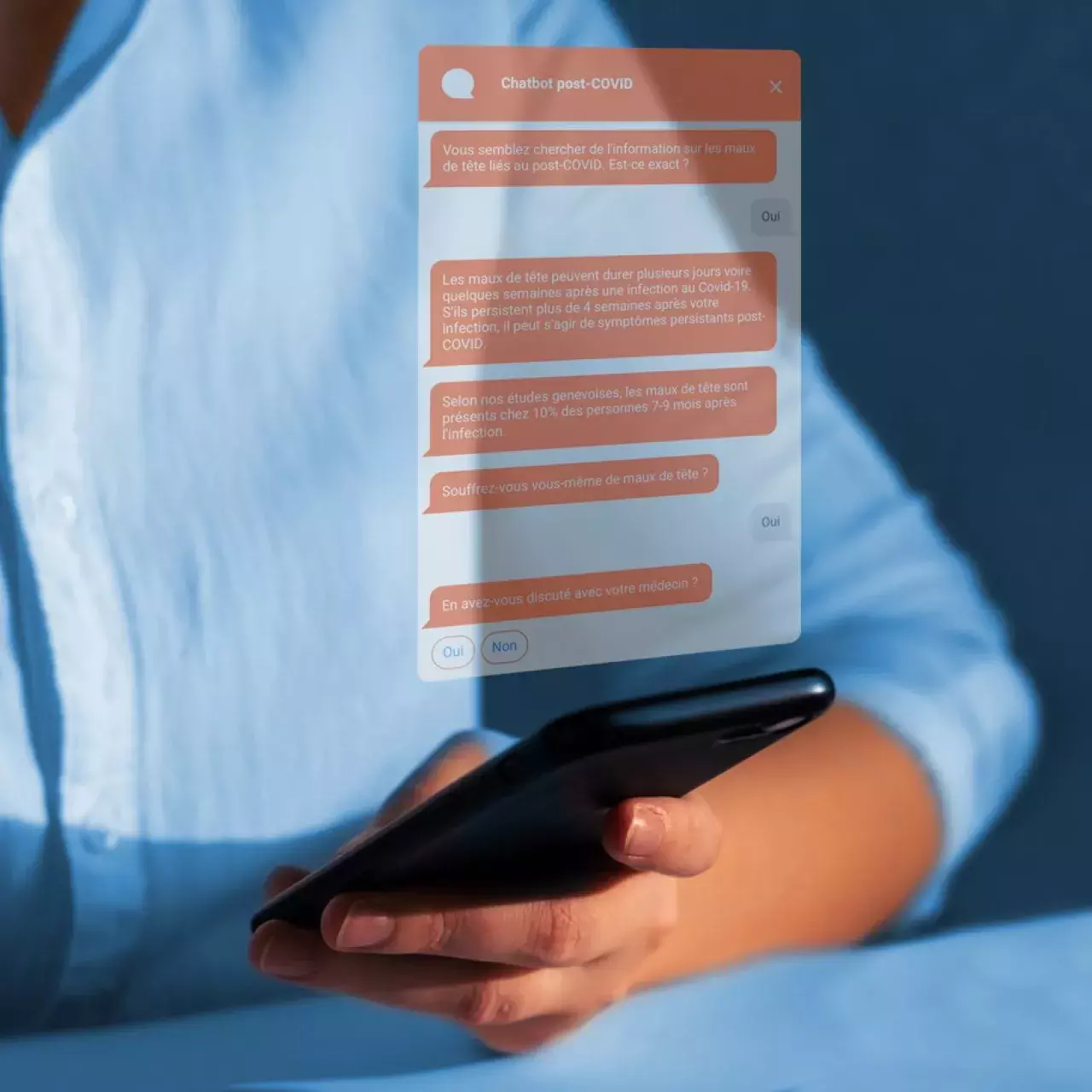 Le premier chatbot pour informer sur le post-Covid