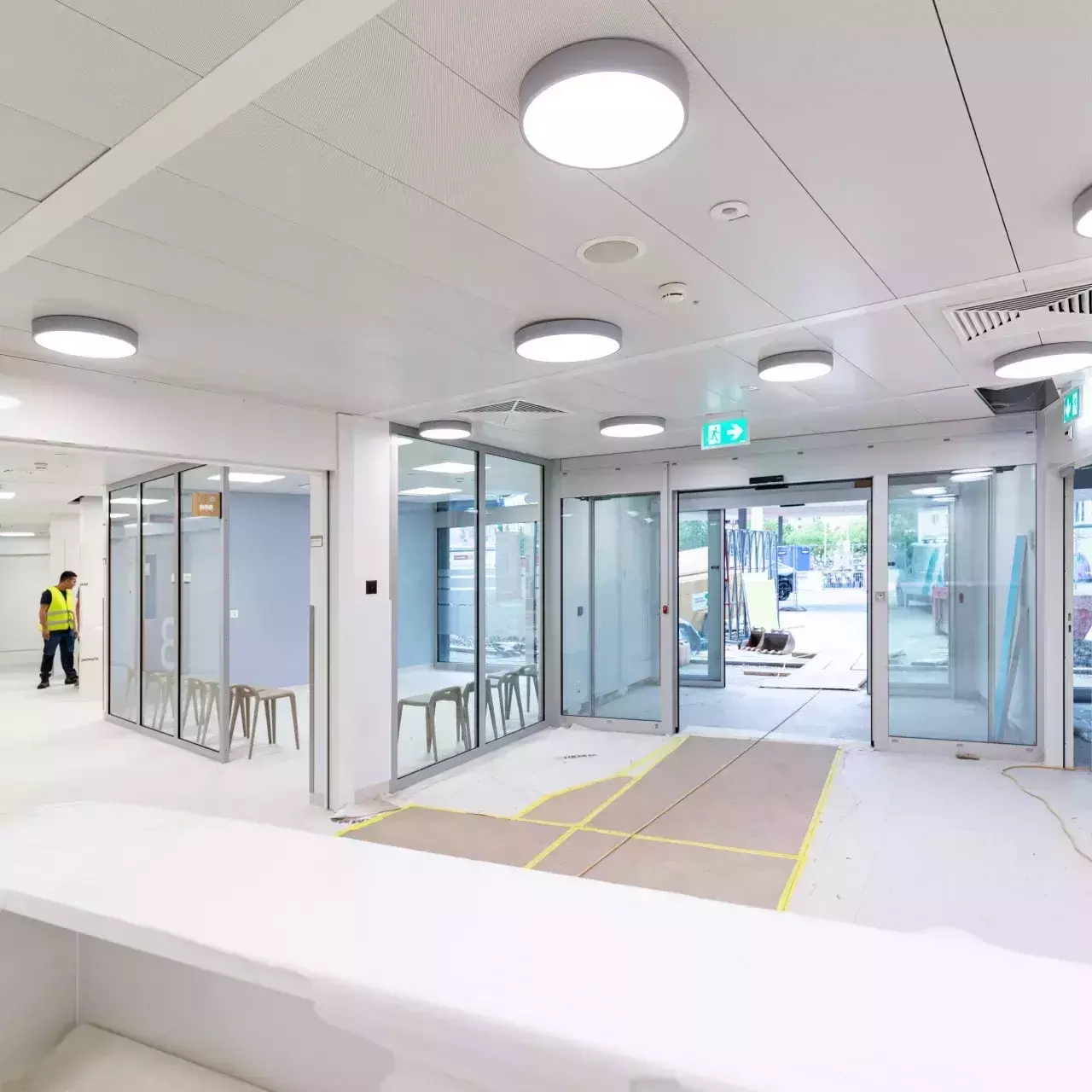 Travaux aux urgences